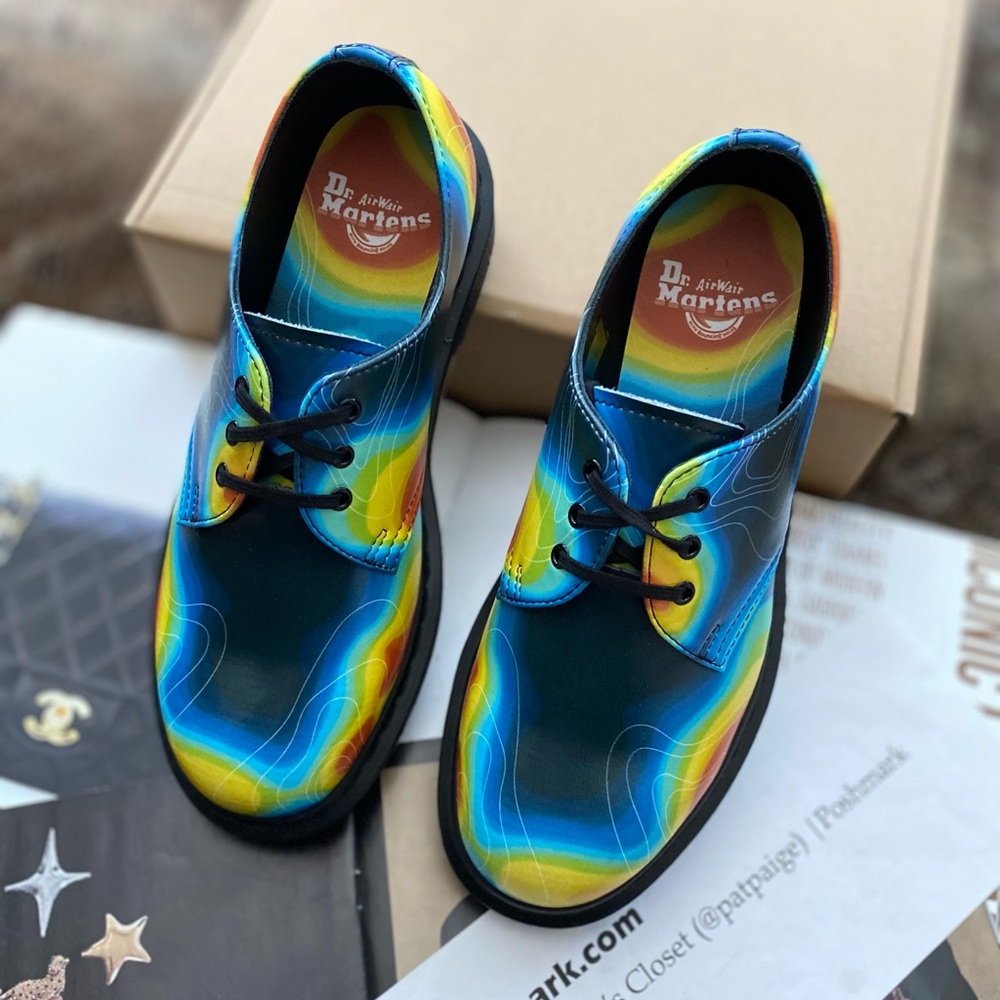 Dr. Martens 1461 Genix Nappa Leather Oxford Shoes - Picture 15 of 16